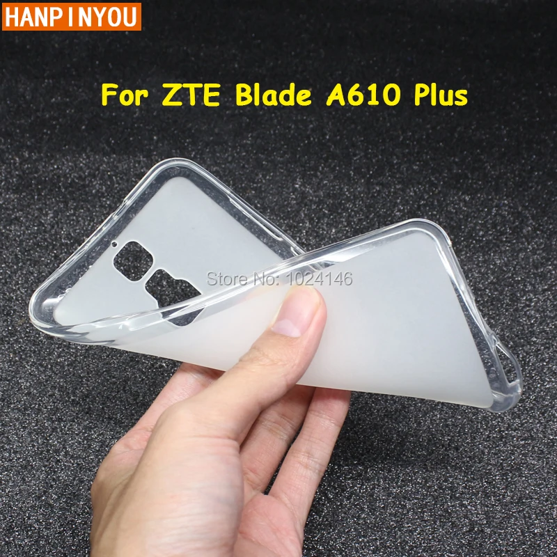 

For ZTE Blade A610 Plus / A610+ / A610Plus 5.5" Soft TPU Case Gel Comfortable Matte Protective Phone Silicone Cover A2 Plus /A2+