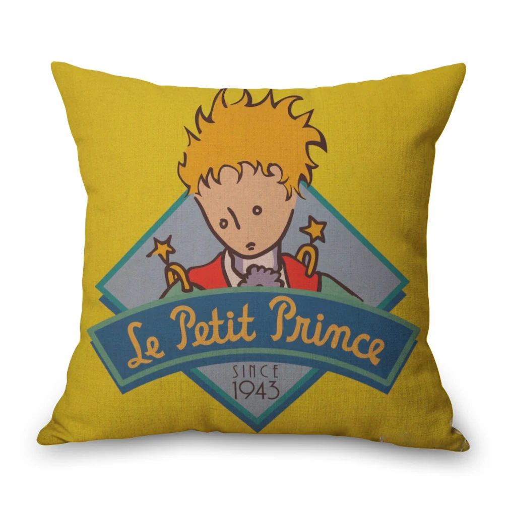 Маленькая наволочка для шеи Le Petit Prince, постельное белье, дорожные подушки, накидка для дивана, подушка для сиденья, декоративная подушка для дома, подарок - Цвет: Оранжевый