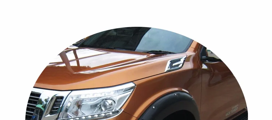 6 дюймов- для Nissan Navara Frontier брызговик крыло вспышки Карманные Заклепки стиль подходит для Nissan Navara Frontier Np300 D23