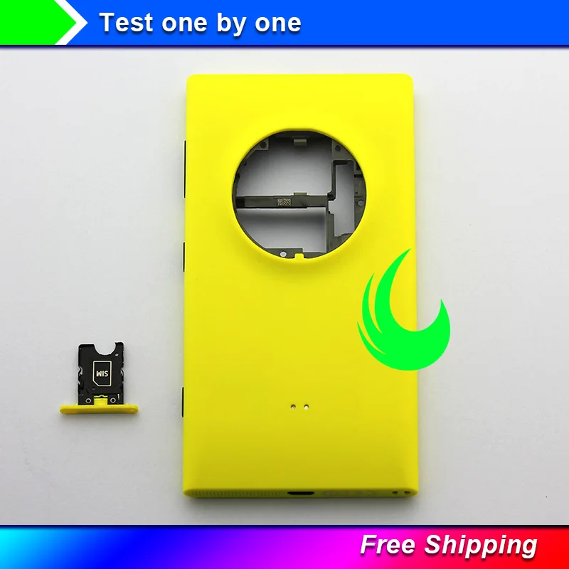 

Original Housing For Nokia Lumia 1020 Back Battery Cover Rear Door Housing w Power Volume Button+SIM Card Tray+NO Camera Frame