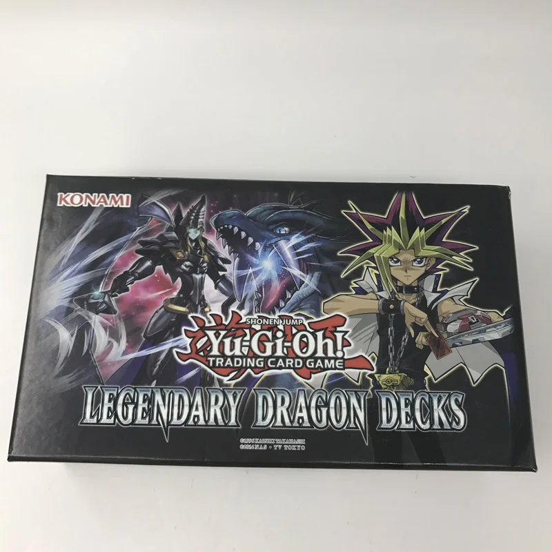 YUGIOH 153Pcs/Set Game Cards Legendary Dragon Decks English Ver. Yu Gi