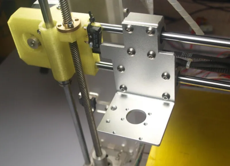 RepRap Prusa i3 оси x Двойной hotend х Металл двойной exturder каретки для DIY 3D принтер алюминиевый сплав 45 мм отверстие расстояние