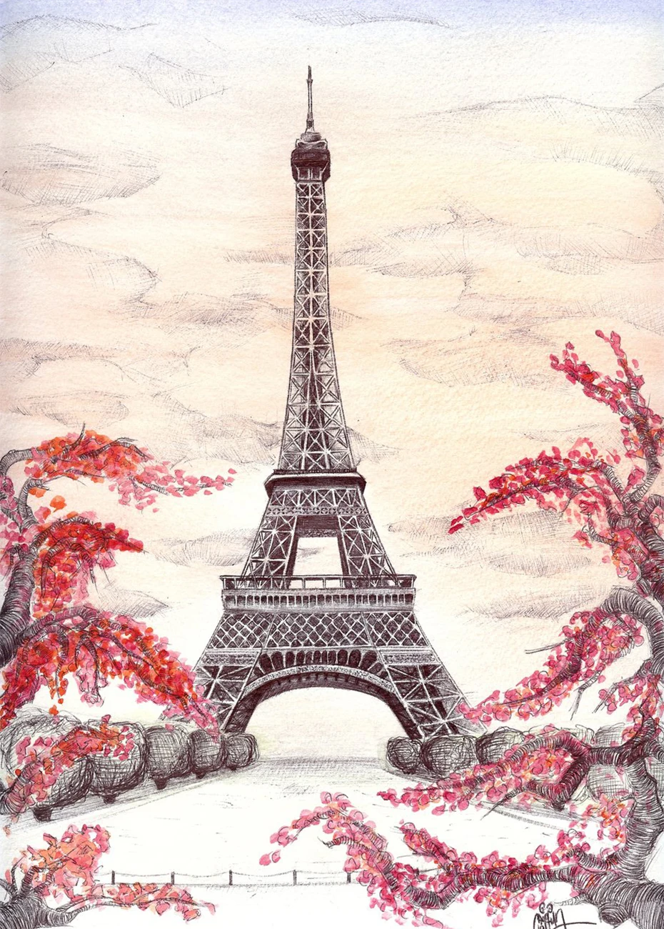 

5D DIY Diamond Painting Winter El Tower Full Square Embroidery Sale Rhinestones Mosaic Picture Home Decor