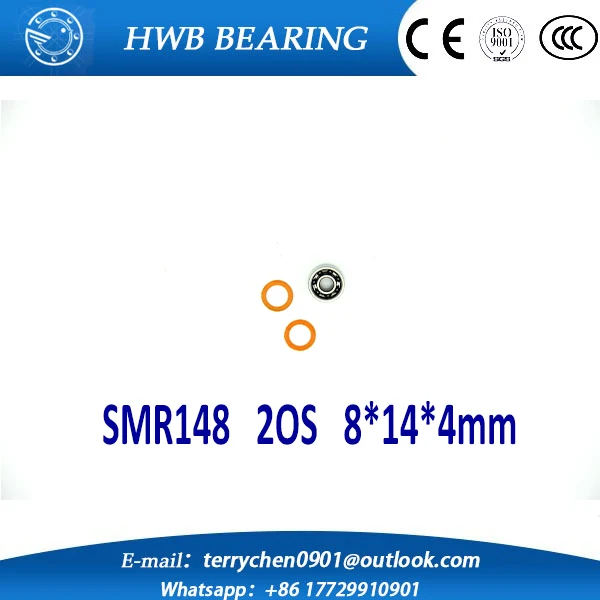 

Free Shipping 10pcs 8x14x4mm SMR148 2OS Hybrid Ceramic Stainless Greased Bearing SMR148C 2OS A7 SMR148-2RS
