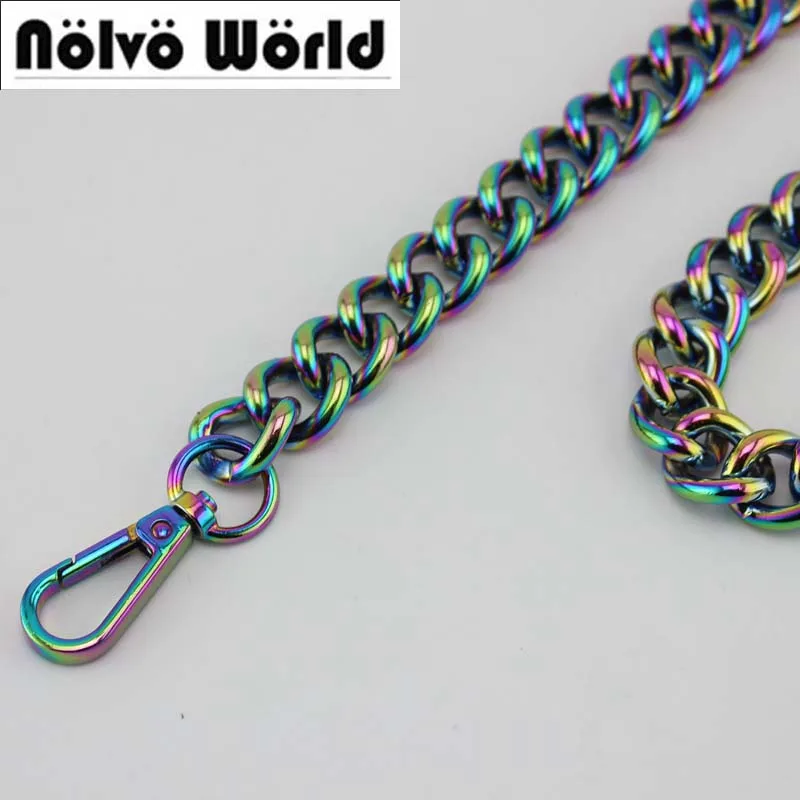 0 : Buy 5pcs 1pc 17mm NEW fashion Rainbow Chain Bags Purses Strap Accessory Factory ...