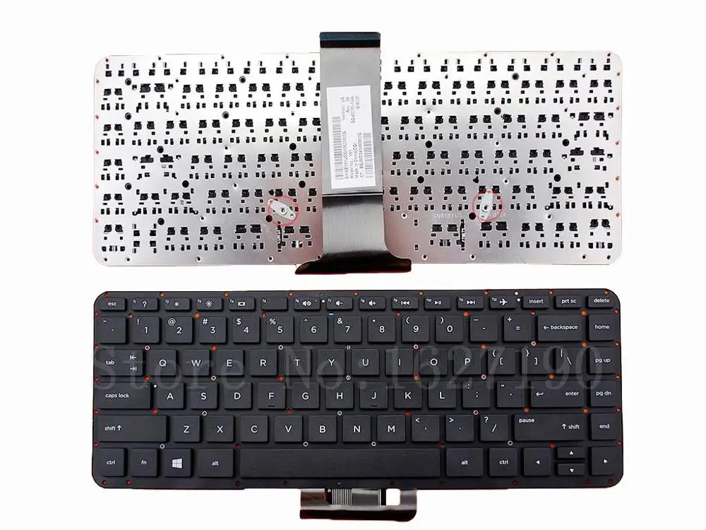 Buy US Keyboard For HP ENVY 14 U BLACK Without FRAME