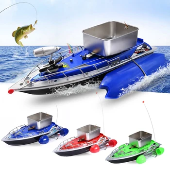 

Practical Fish Finder Remote Control Fishing Bait Boat Portable Durable LED Plastic Alloy Beach Feeding Particles Tackle