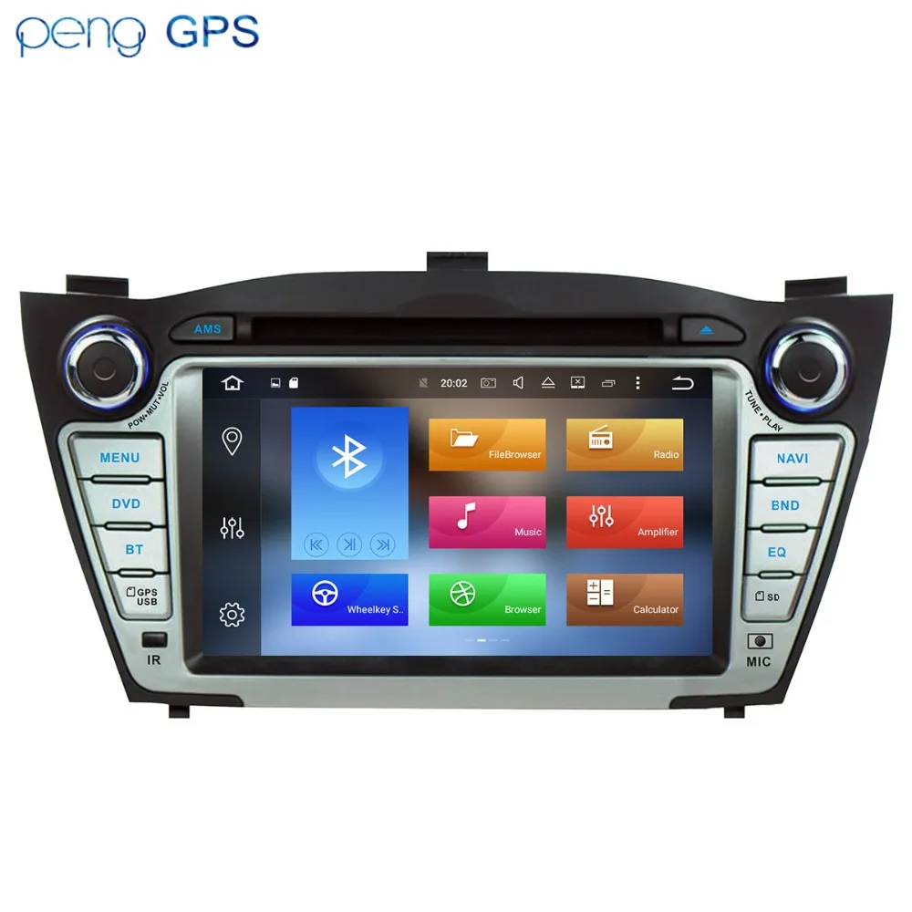 Автомобильный стерео Android 8 1 для hyundai IX35 навигация в автомобиле gps автомобильный