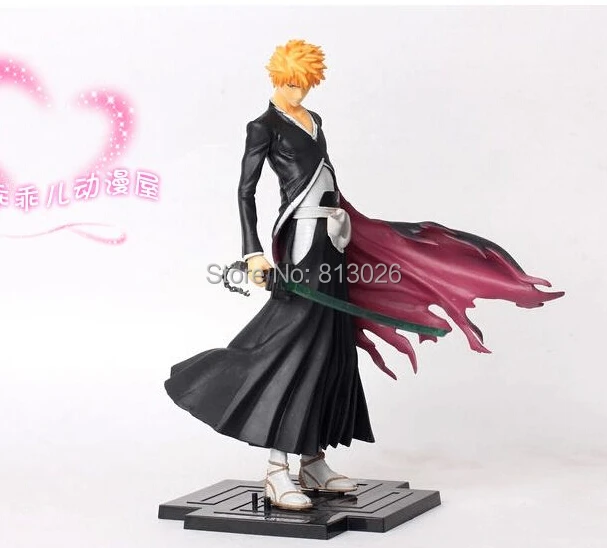 

20cm Bleach Kurosaki Lchigo Action Figure PVC Collection figures toys for christmas gift brinquedos with Retail box