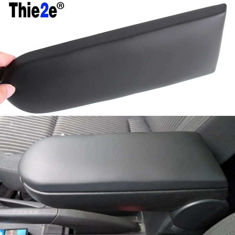 

Black Center Console Armrest Cover Lid Fit For VW JETTA GOLF MK4 BORA BEETLE PASSAT B5 VW Polo 6R SKODA OCTAVIA Lavida
