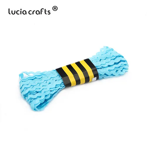 Lucia crafts 15 ярдов/шт 8 мм многоцветная корсажная лента для самодельных волос бант свадебные декоративные аксессуары для вечеринок W0501 - Цвет: Color 18