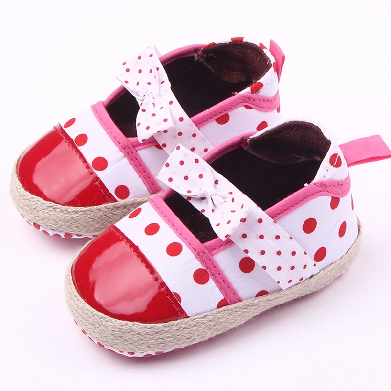 New Fashion Plain Baby Girl Dress Shoes Fancy Infant First