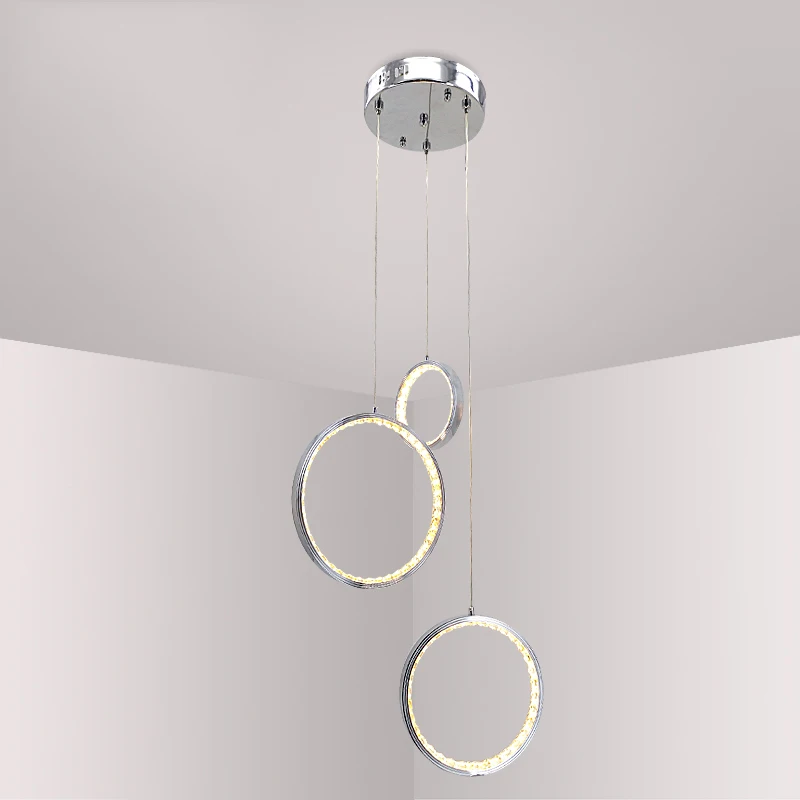 

Popular best quality modern dining decoration led crystal lighting Pendant lamp