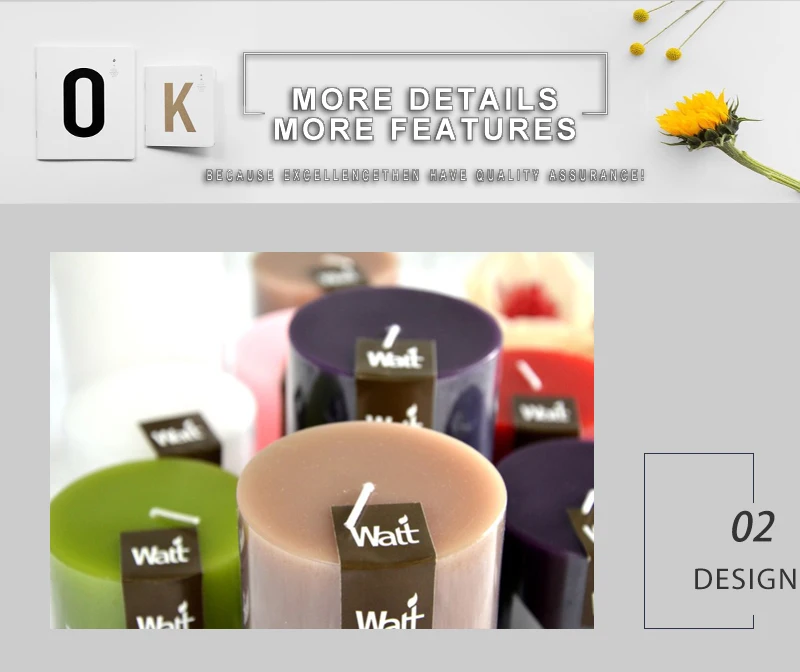decorative candles (4)