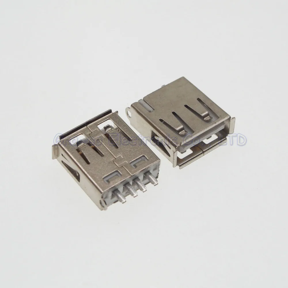 2.0 usb socket connector Welding socket A Female Solder wire Type USB Port 13.7mmin Data Cables