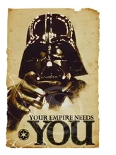 Star Wars Sci-Fi Movie Poster Home Decoration Wall Sticker Print Stylish Retro Decor Nice Poster 50x75cm FREE SHIPPING #1225