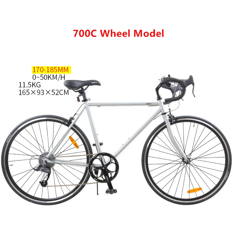 Discount Road Bike Alloy Steel Frame Dual Brake Handle Racing Bicycle 650/700CC 8/9/10 Speed Light Weight Bicycle 4 Discount Road Bike Alloy Steel Frame Dual Brake Handle Racing Bicycle 650/700CC 8/9/10 Speed Light Weight Bicycle 4