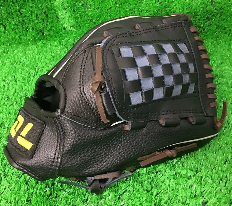 Высокое качество! DL 12 дюймов 12,5 дюймов супер мягкие кожаные бейсбольные перчатки софтбол infielder перчатки