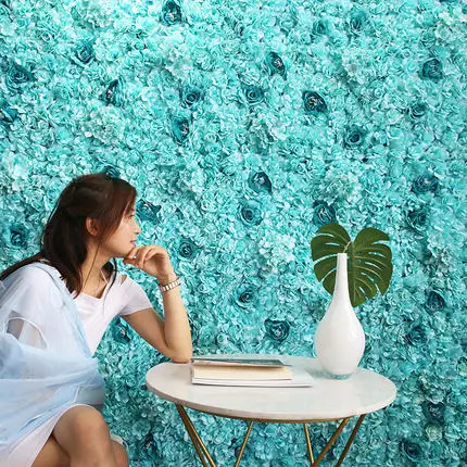Exellent свадебное оформление в стиле tiffany blue цветок стены Пион и Гортензии цветочный фон украшения в том числе цветок и трубы стенд
