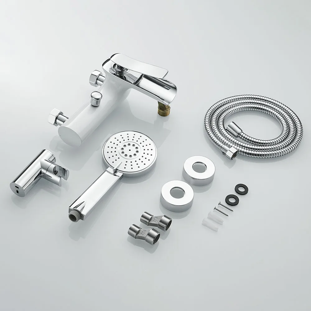 Смесители для ванны, хромированный набор для ванны, белый набор для ...