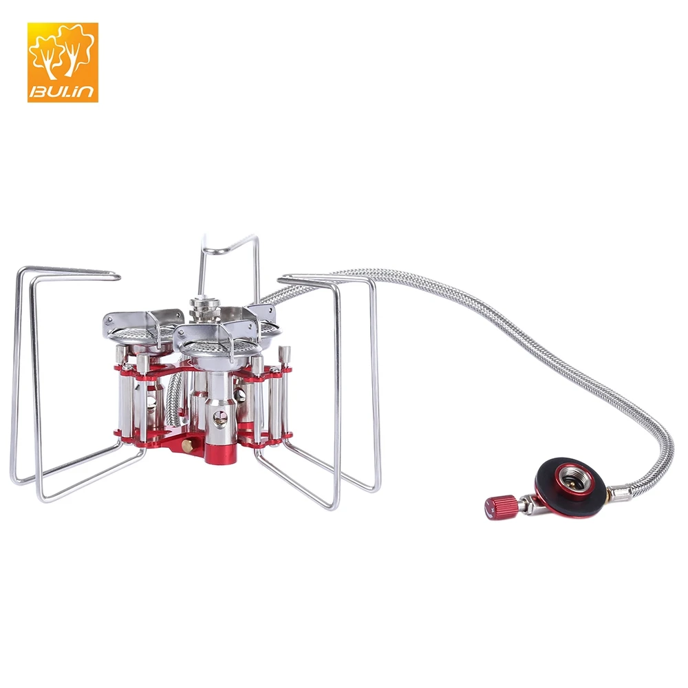 

BULIN BL100 - B6 - A Portable Foldable Stainless Steel Gas Stove for Outdoor Camping Cooking BBQ Picnic