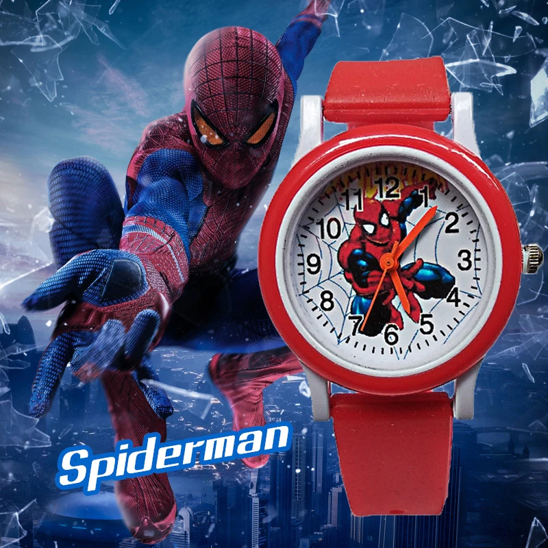 New Exclusive Release Spiderman Children Watches Kids Watch waterproof