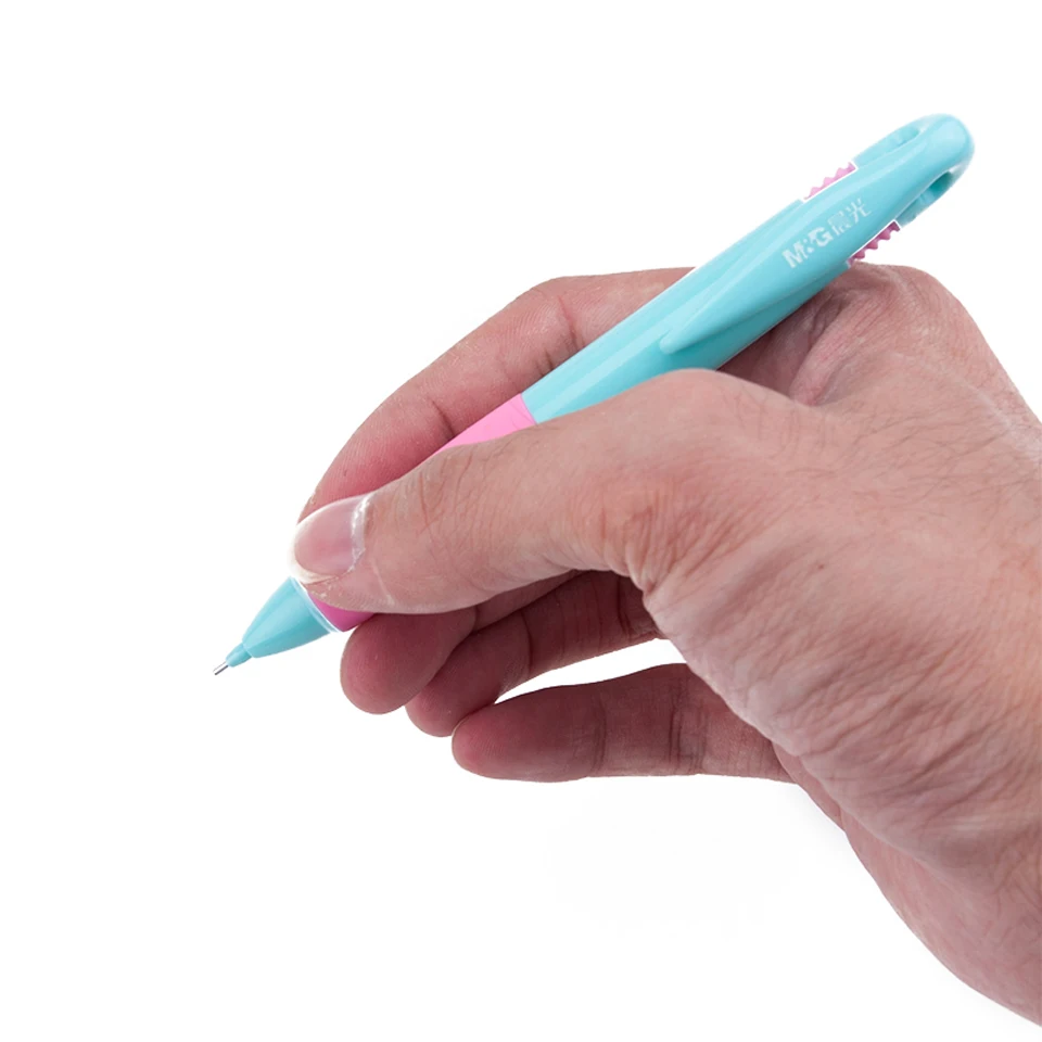 M& GKawaii пластиковый механический карандаш 1,1 мм легко начать милый автоматический карандаш правильный карандаш для детей письма школьные принадлежности