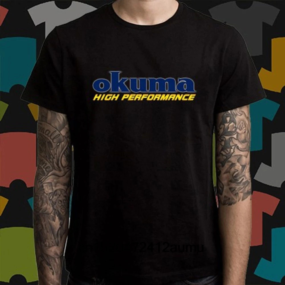 

New Fashion Fashion Okuma High Performance Fishing Logo Men's T-Shirt