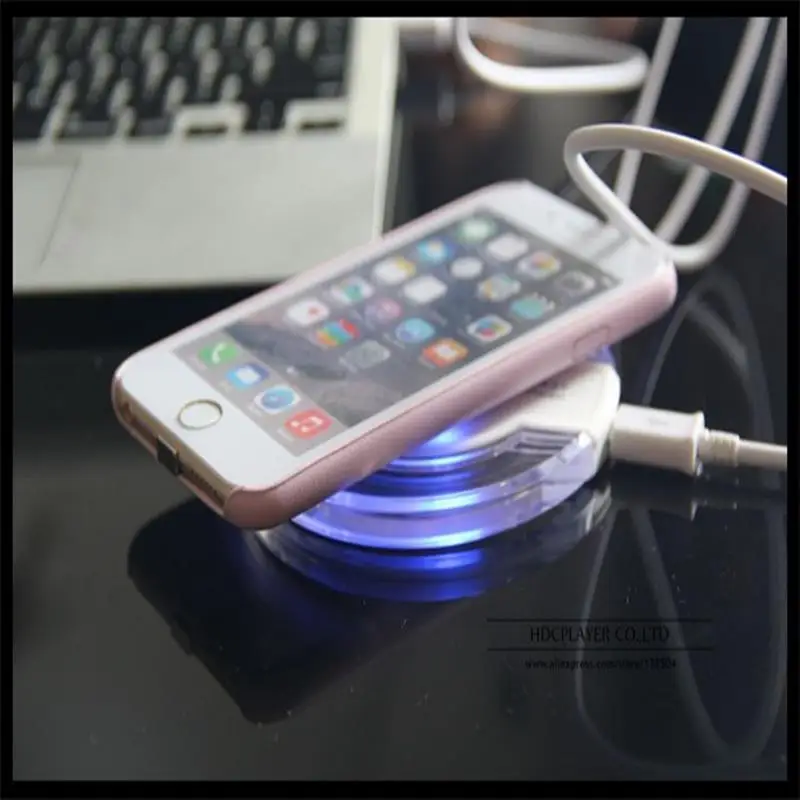 2016 New Best Quality Qi Wireless Power Charger Charging Pad + Receiver Kit Adapter for Apple iPhone 5 5S 5C 5SE 6 6S 7 Plus