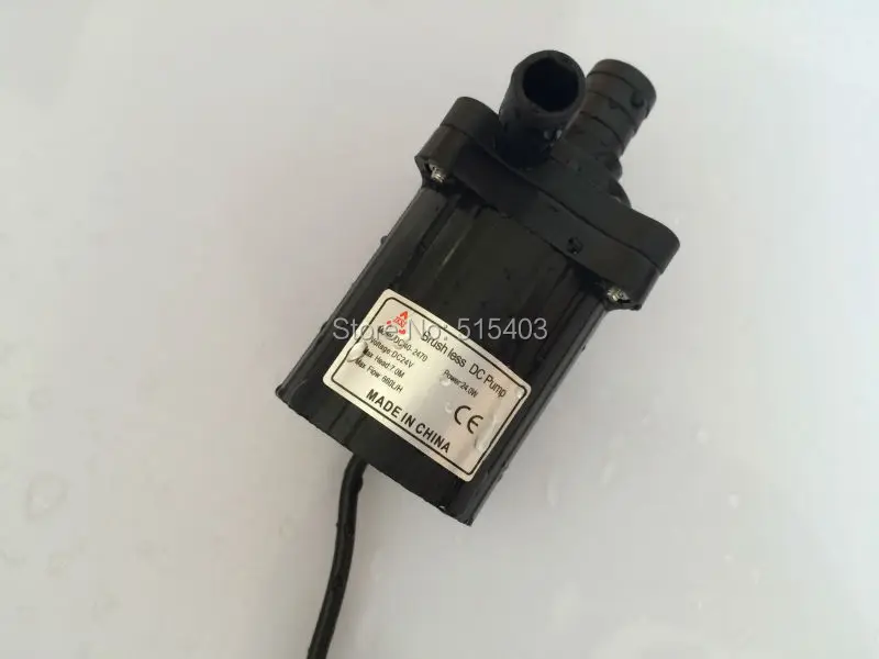 

3pcs/ Lot Brushless DC Pump 40-2470, 24V 660LPH 7M, Magnetic Drive Centrifugal Submersible Water Pump, for CPU Cooling