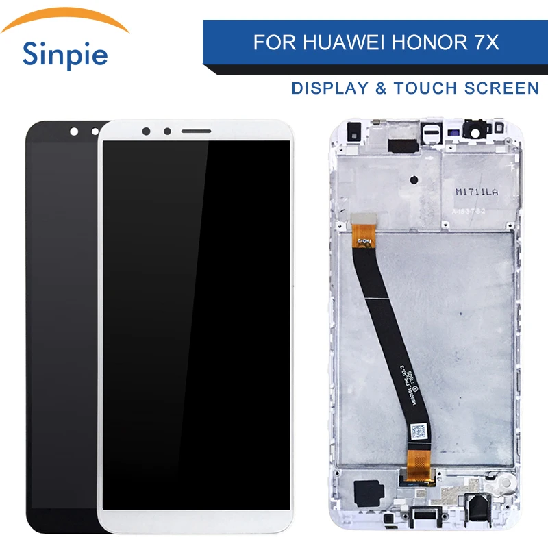 Sinpie 100% тестирование работы для huawei Honor 7X ЖК-дисплей с сенсорным экраном Запасные