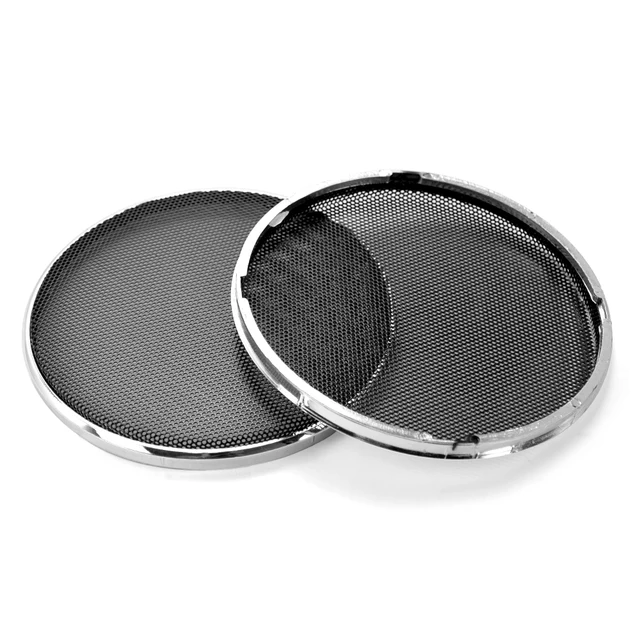 AIYIMA 2Pcs Audio Speakers Protective Cover 1/2/3/4/5/6.5 Inch Protective Mesh Net Grille DIY For Home Theater