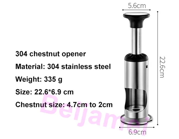 chestnut size