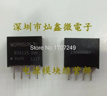 

Free shipping 10pcs/lot New original MORNSUN Isolated power module B2412S-1W dc-dc converter 24V step down to 12V dc dc modules