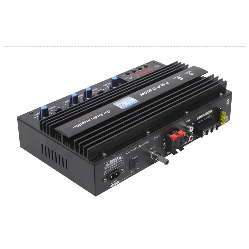 600w Mono Car Amplifier Full Range Speaker Music Player Speakers