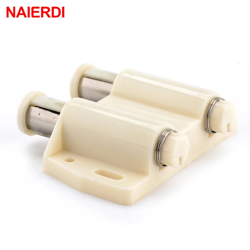 Magnetic Cabinet Catches Door Catches Magnetic Cabinet Latches Cabinet Door Latch Cabinet Door Stop NAIERDI Double Cabinet Catches Kitchen Door Stopper Drawer Latch Soft Close Push to Open cupboard Magnetic Furniture Hardwar
