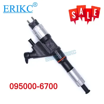 

ERIKC 095000-6700 (R61540080017A) High-speed Steel Fuel Injector 6700 Diesel Engine Common Rail Injection 0950006700 For TOYOTA