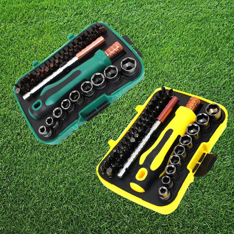 

47 in1 Mini Multi-functional Screwdriver Sleeve Head Combination S2 tool multi bit screwdriver set