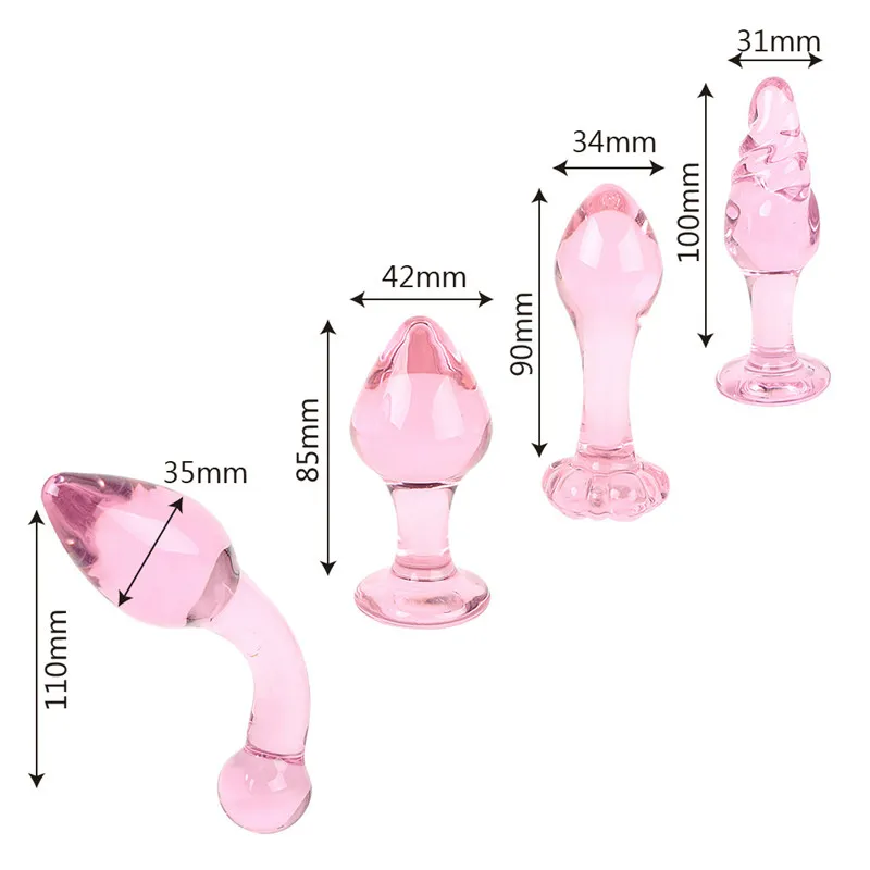 AUEXY-Sexy-Toy-Analplug-Set-Pink-Large-Glass-Butt-Plugs-Anal-Sex-Toys-for-Woman-Man (1)