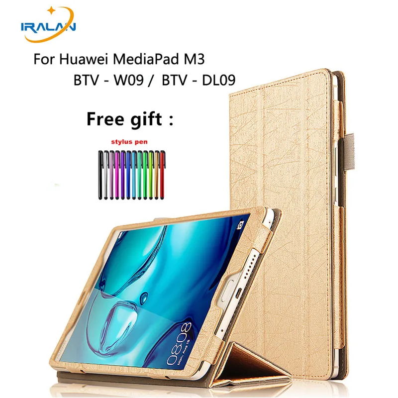 Ультратонкий чехол для Huawei MediaPad M3 8 4 планшета из искусственной кожи с узором