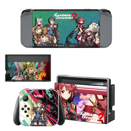 Xenoblade Chronicles 2 наклейка для кожи vinilo для Nintendo doswitch наклейка s skins для Nintendo Switch NS консоль Joy-Con контроллеры - Цвет: YSNS1021