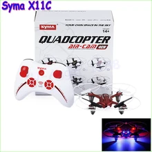Syma X11C RC Quadcopter with Camera HD 2.0MP Remote Control Quadrocopter Helicopter Saucer Drone RTF As X5C H6C U818A