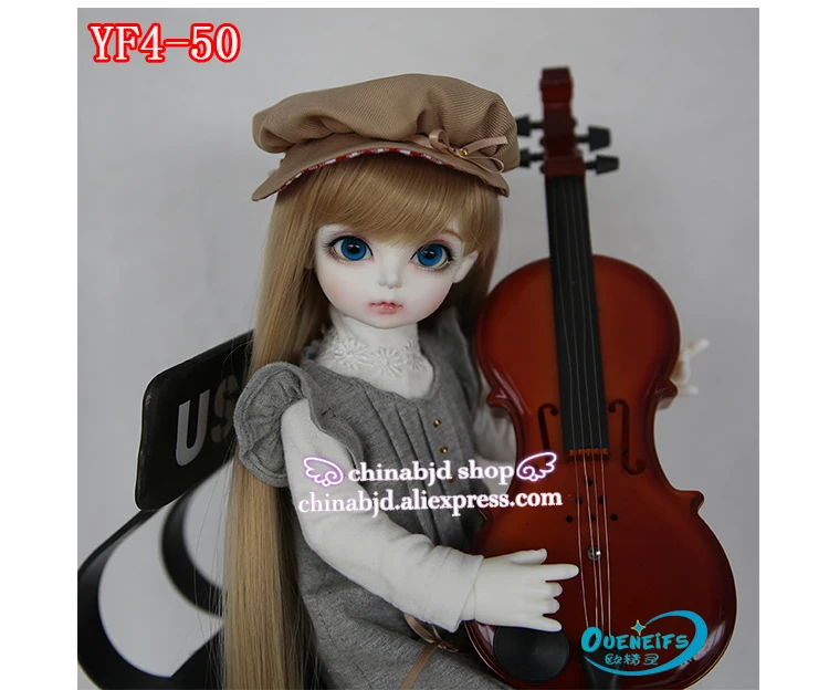 Одежда для кукол BJD SD длинное платье с юбкой девочек 1/4 дюйма белые волосы на талии