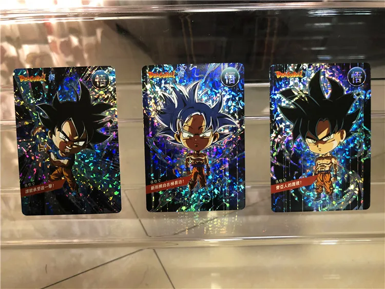 10 шт./компл. Q супер Dragon Ball-Z ограничено до 50 комплектов героев битва карты Ultra Instinct Гоку Вегета супер игровая коллекция карт