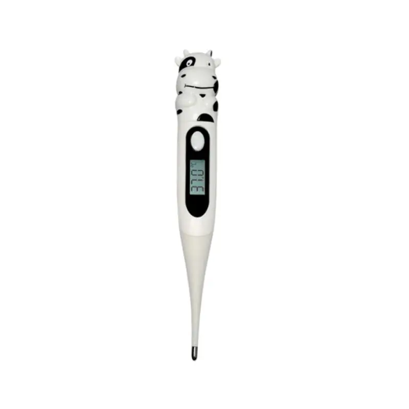 Цифровой термометр мягкая резиновая головка водонепроницаемый для взрослых детей Ректальный оральный Подмышечный ЖК-дисплей измерение