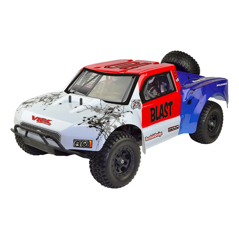 Радиоуправляемый грузовик, VRX Racing RH1045SC 1/10 масштаб 4WD электрическая короткая карта, RTR/45A ESC/3650 мотор/7,4 В Lipo батарея/2,4 ГГц