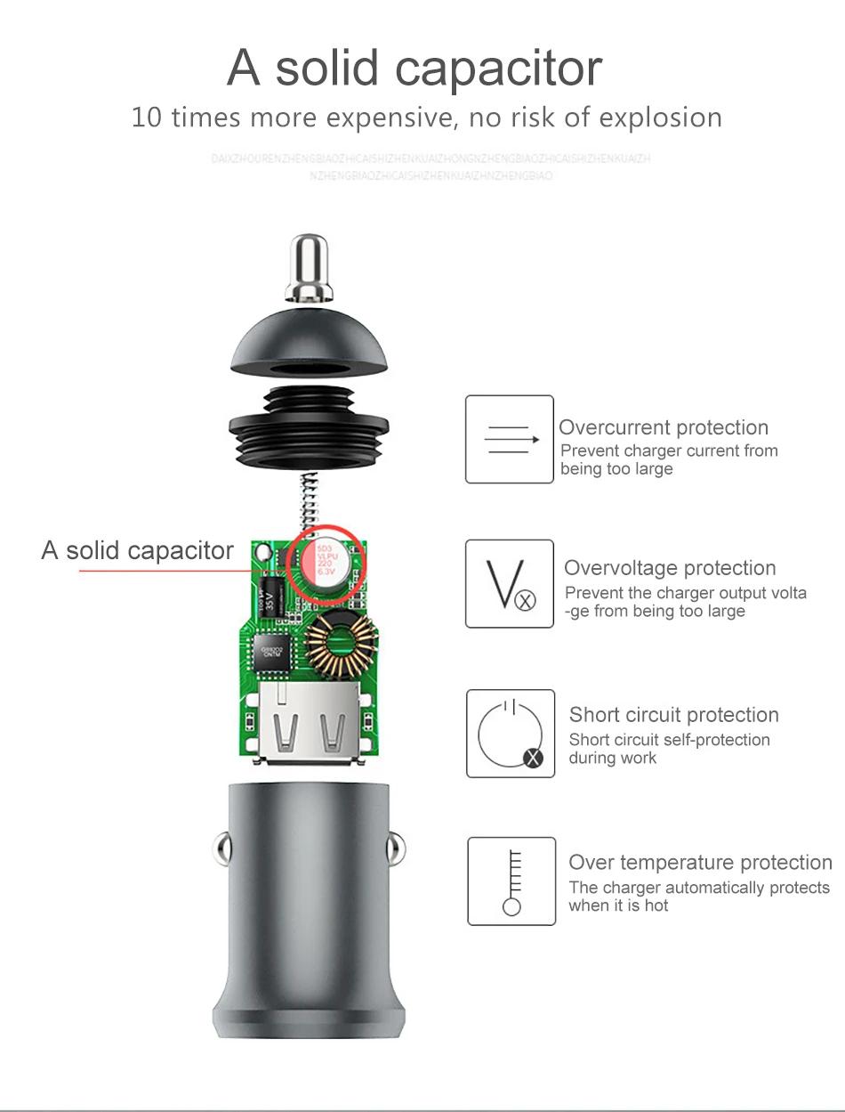 ACCEZZ новое автомобильное зарядное устройство с двумя USB, супер 4.5A для huawei 4A, быстрая зарядка для OPPO Oneplus 2A, универсальный телефон для Xiaomi iphone XS