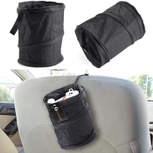 Автомобильный мусорный бак мусорная корзина контейнер для мусора пакет для мусора Чехол держатель сумка на спинку кресла авто Интерьер мусорное ведро автомобиль Стайлинг
