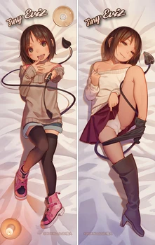 

MMF hot Tiny Evil characters sexy girl pillow cover anime hugging body Pillowcase Dakimakura
