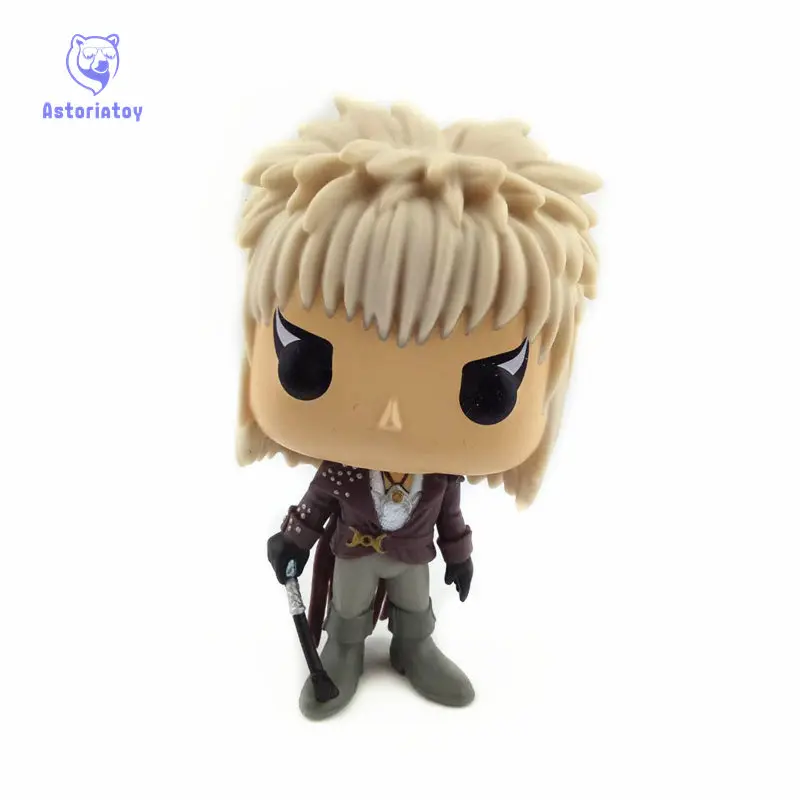 

NEW 10cm Labyrinth Jareth action figure Bobble Head Q Edition no box for Car Decoration